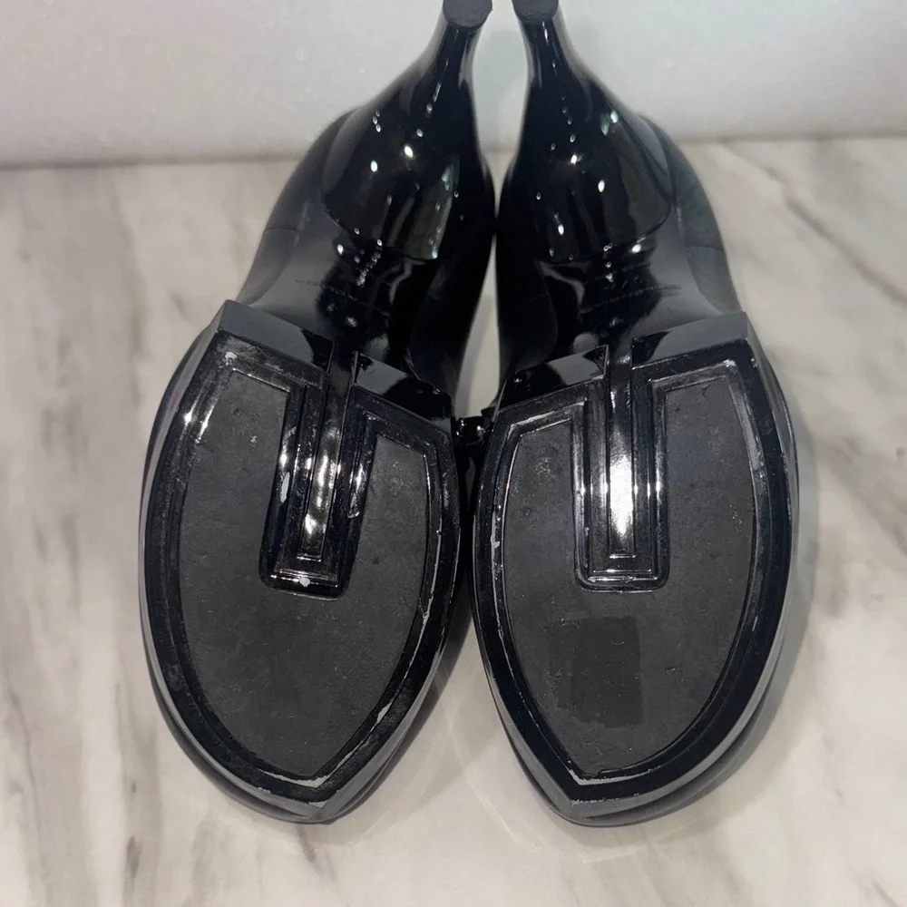Balenciaga Sleek Black Ankle Booties size 7.5